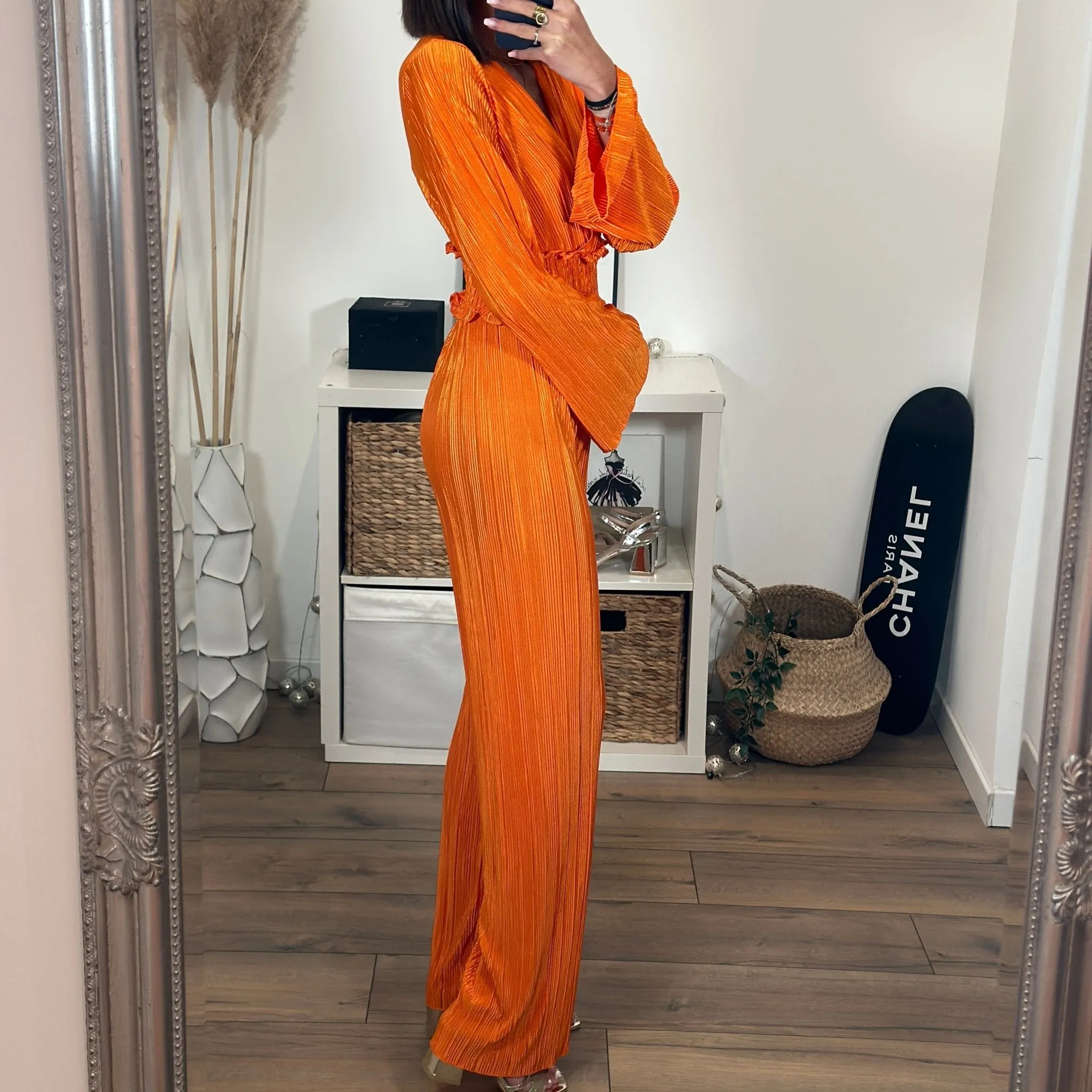 COMBINAISON ORANGE MONICA